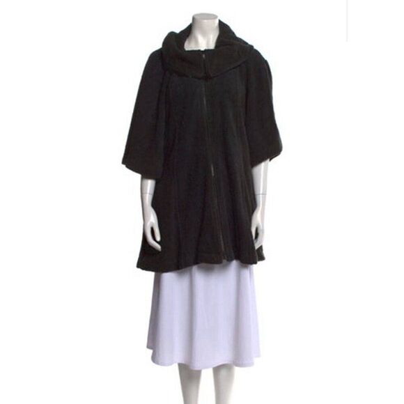 Christian Dior Authentic Solid Gray Terry Cloth Short Sleeve Beach Cover Up - Picture 1 of 5